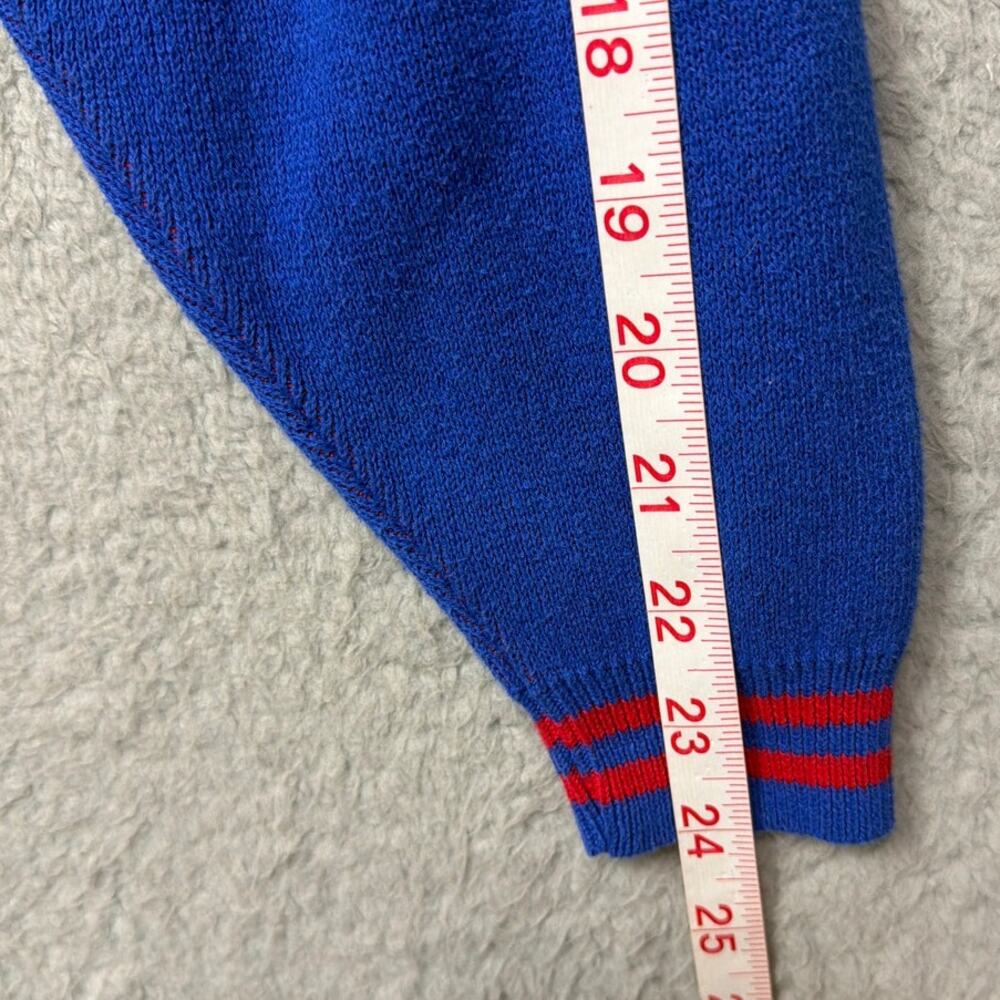 Town Pride Womens Raglan Sweater Game Day Oversized Slouchy Fit SZ M Collegiate - Picture 6 of 8